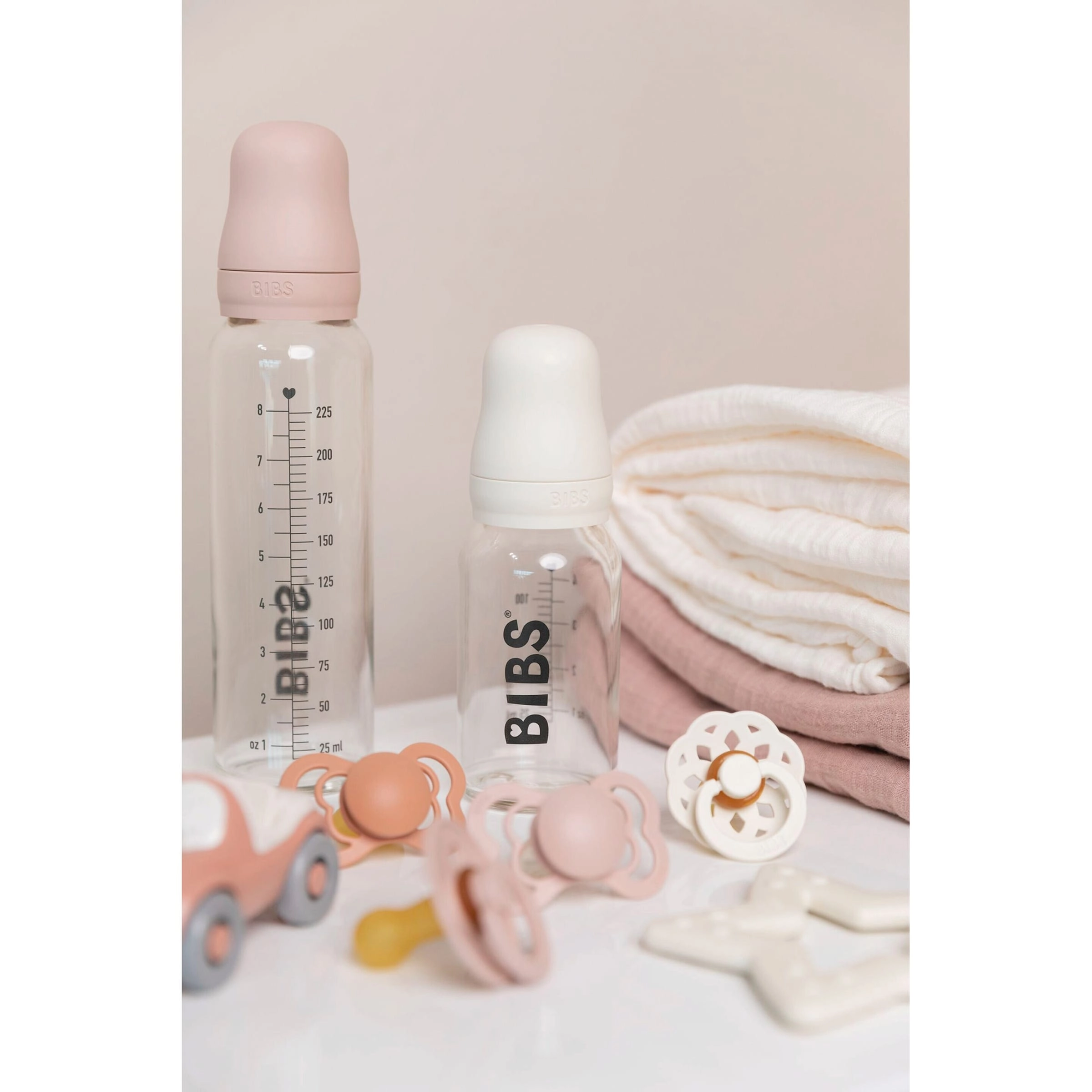 Bibs Babyflasche aus Glas, 120 ml, ab 0M