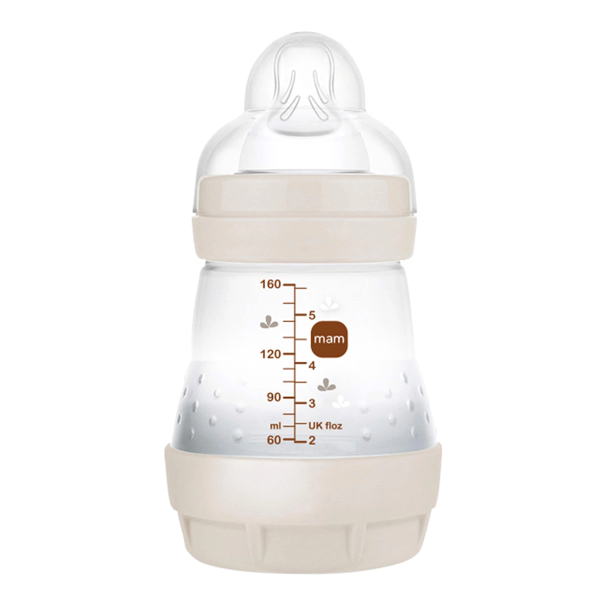 Mam Babyflasche Easy Start matt, Anti-Kolik, 160 ml, ab 0M