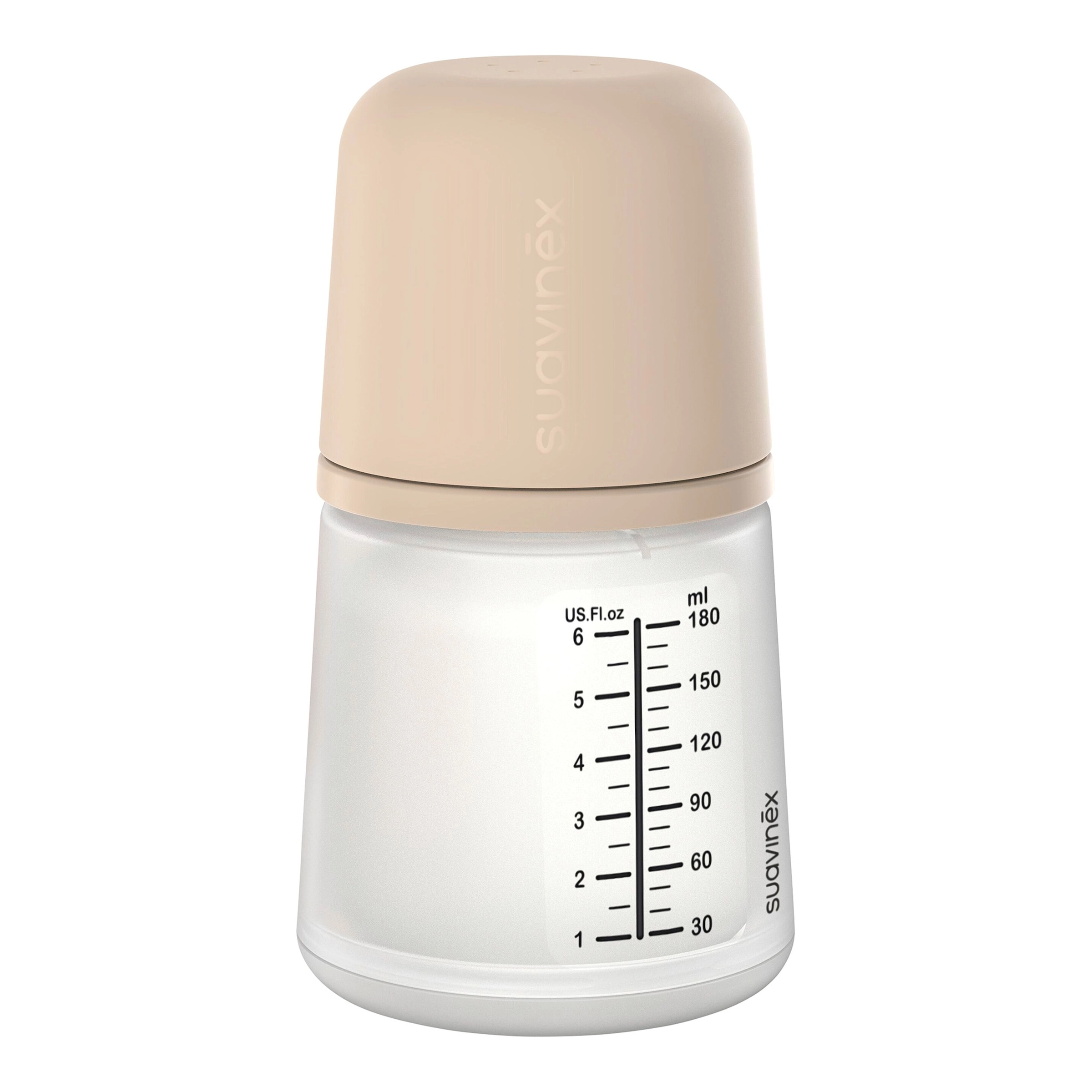 Suavinex Babyflasche Zero.Zero, Anti-Kolik, 180 ml, ab 0M