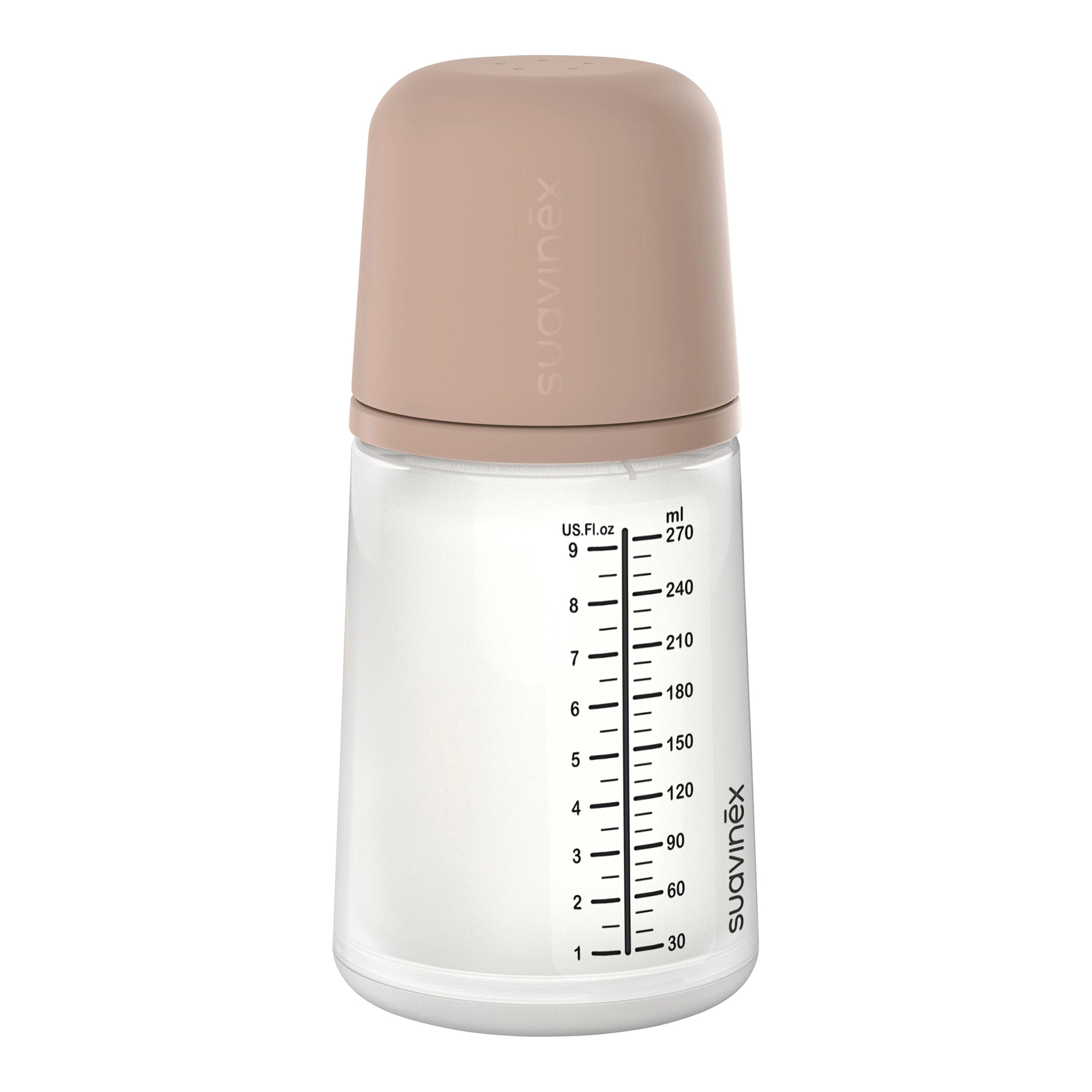 Suavinex Babyflasche Zero.Zero, Anti-Kolik, 270 ml, ab 3M