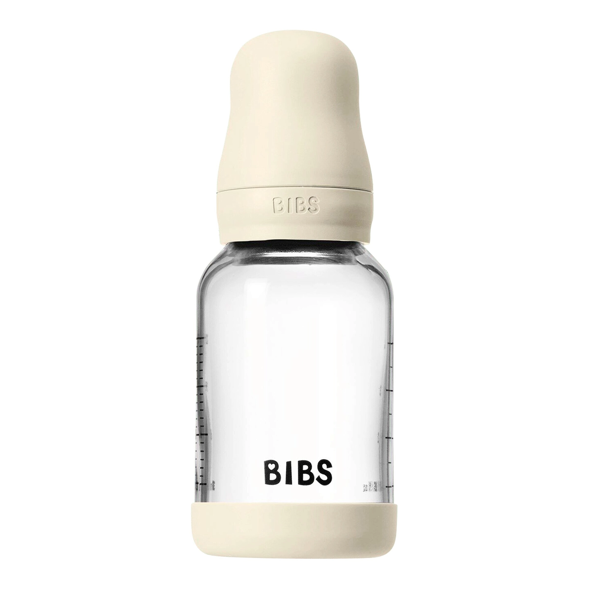 Bibs Babyflasche aus Glas, 120 ml, ab 0M
