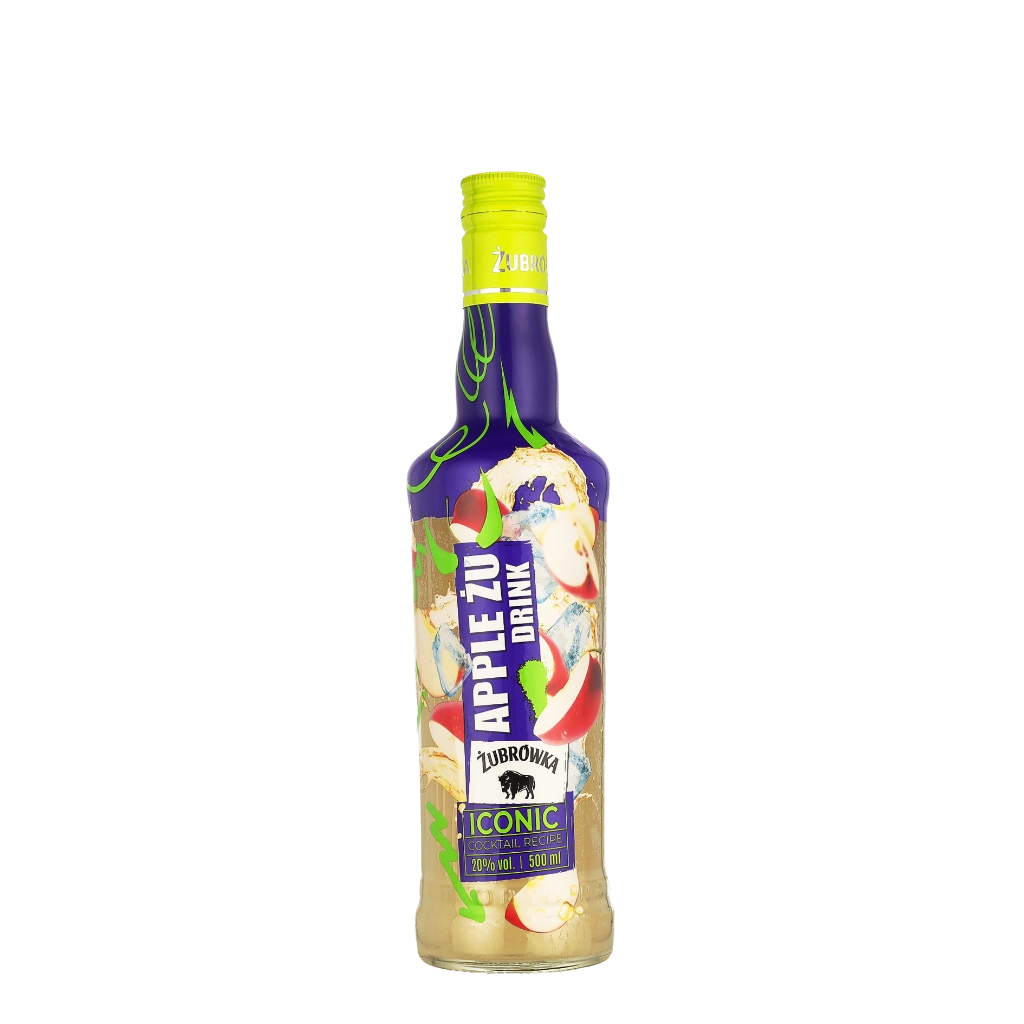 Zubrowka Bison Grass Apple Zu 50cl - Apfel Wodka