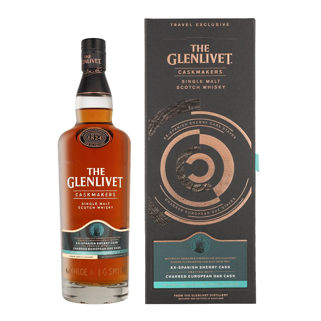 The Glenlivet Caskmakers 0.70 liter Whisky Geschenkverpackung