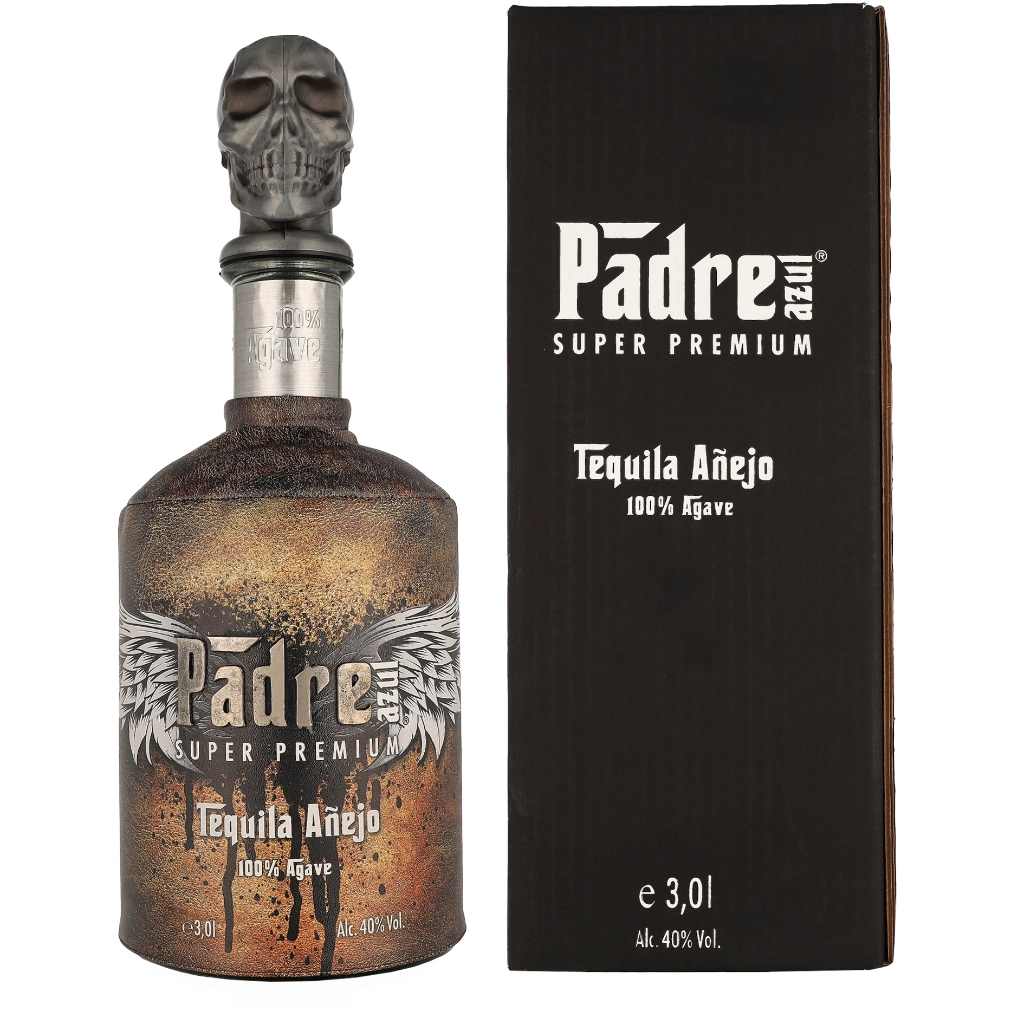 Padre Azul Anejo 3 liter Gold Tequila Geschenkverpackung