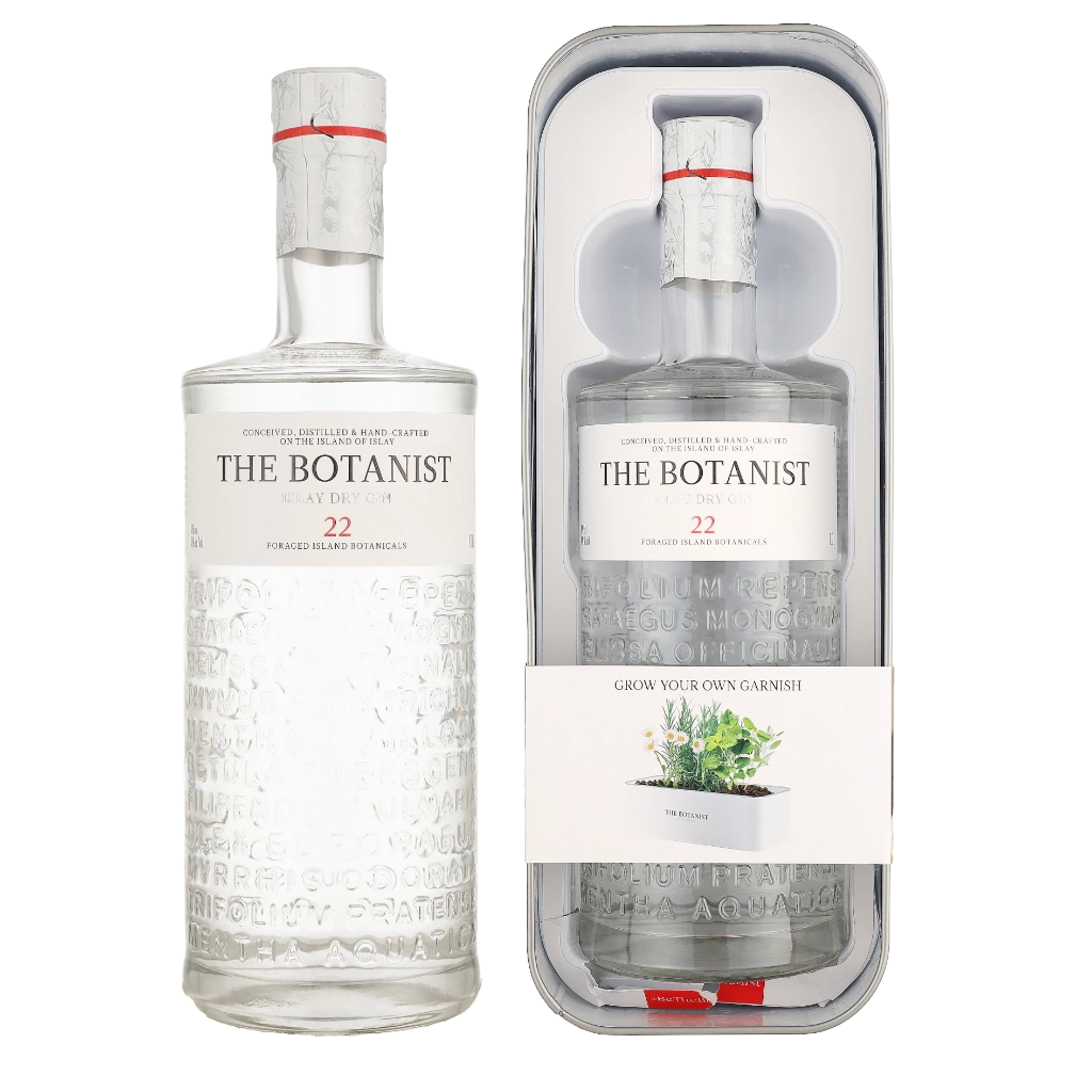 The Botanist Islay Dry Gin + Tin Planter 1 liter