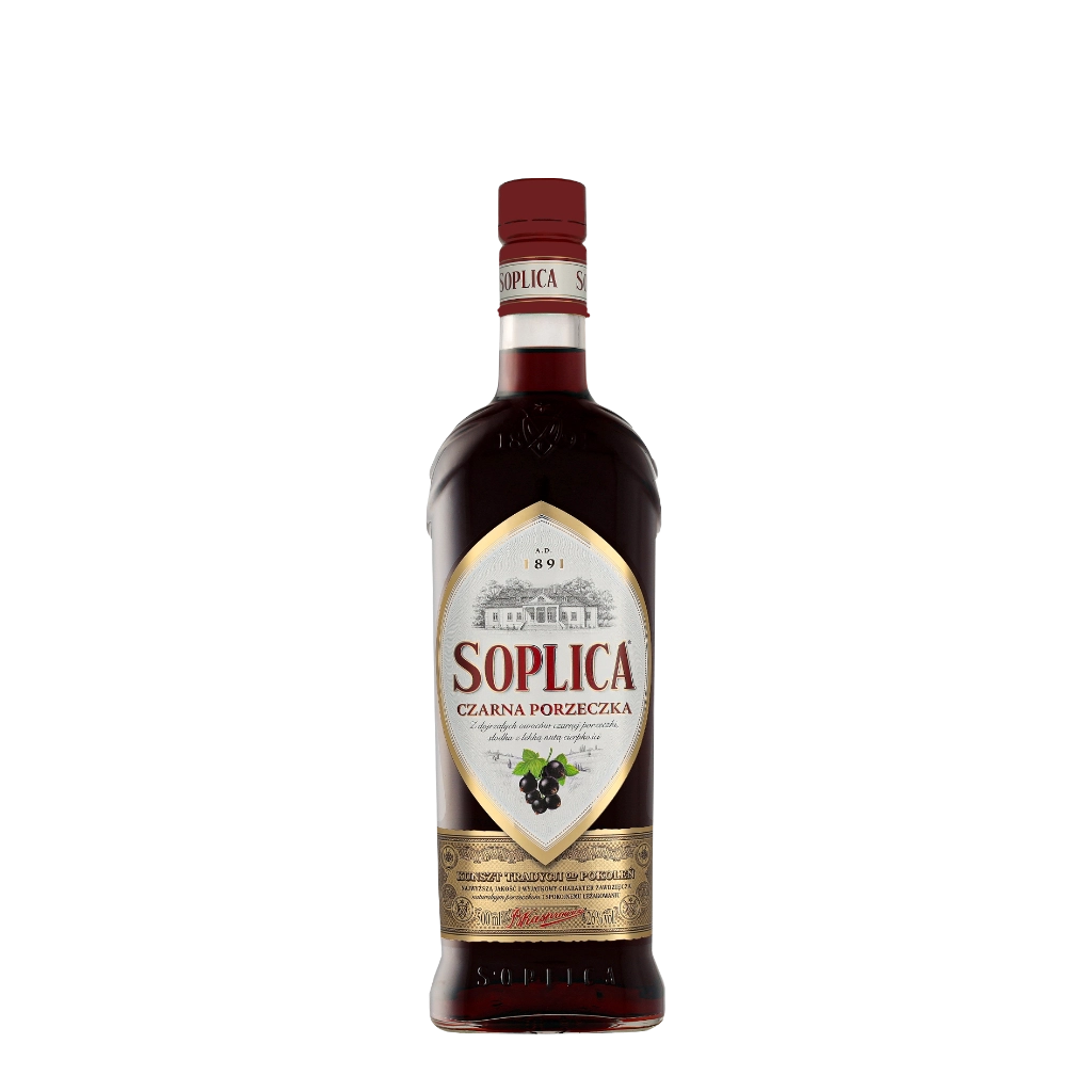 Soplica Czarna Porzeczka 'Zwarte Bes' 0.50 liter Wodka
