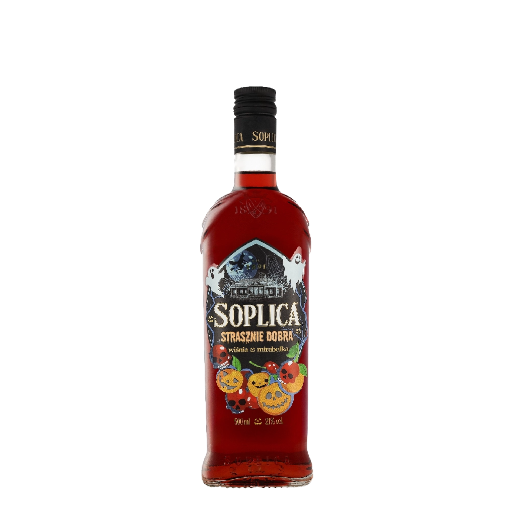 Soplica Halloween Wisnia & Mirabelka &apos;Kersen-Mirabel&apos; 0.50 Liter Wodka