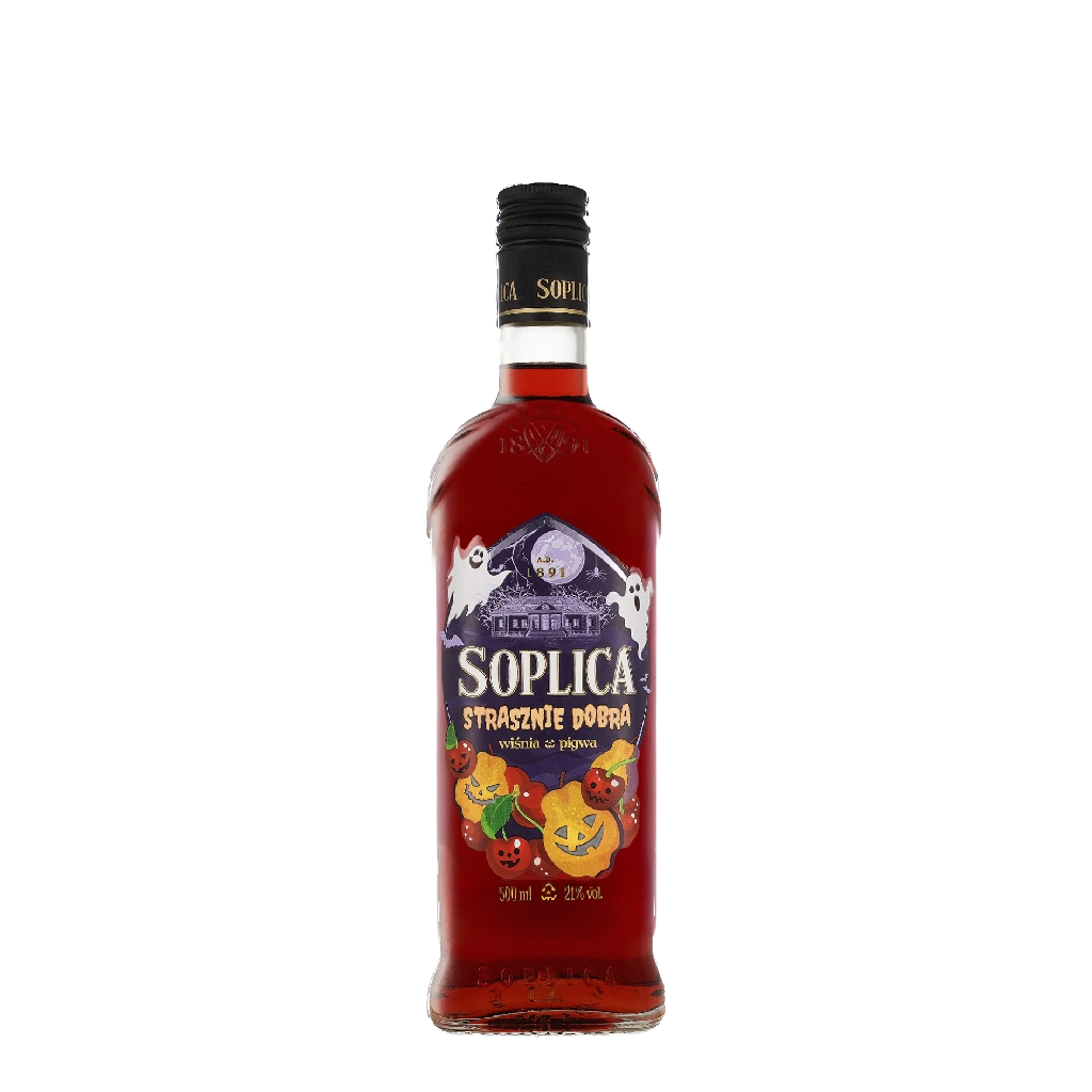 Soplica Halloween Wisnia & Pigwa &apos;Kersen-Quitte&apos; 0.50 Liter Wodka