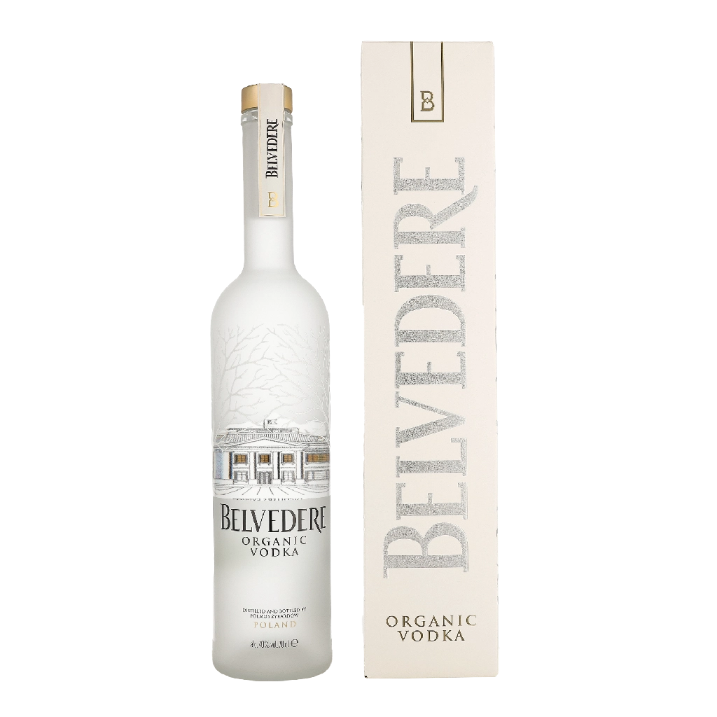 Belvedere Organic 0.70 Liter Wodka Geschenkverpackung