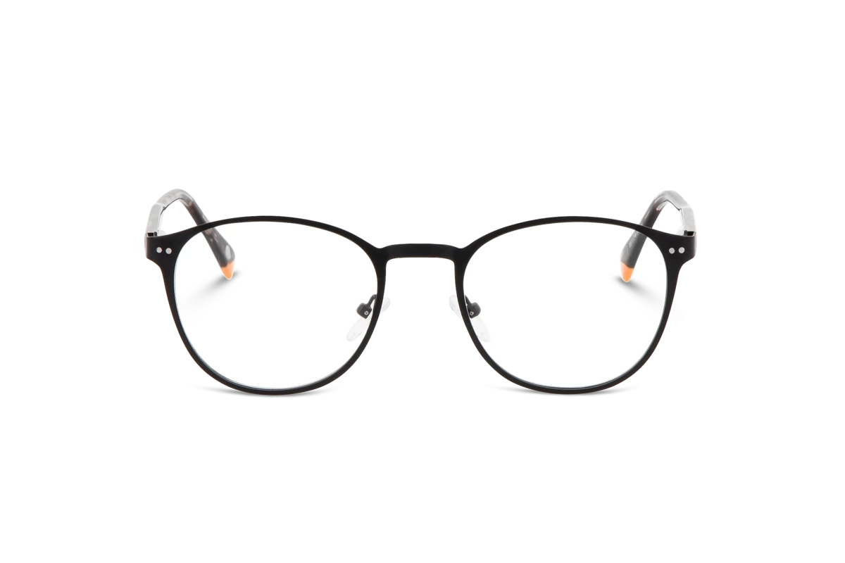 KIND Belfast Herren Brille mit und ohne Sehstärke / Schwarz / oval