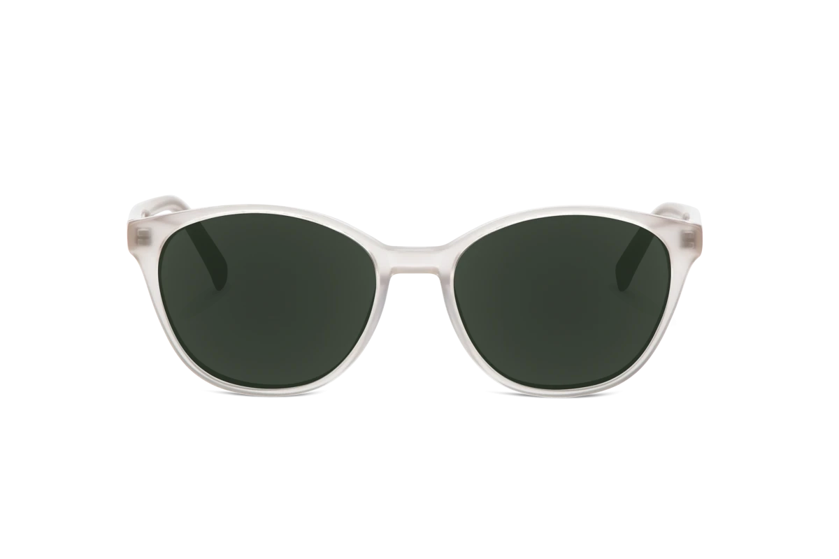 Sol No. 7892 Damen Sonnenbrille mit und ohne Sehstärke / Transparent / oval