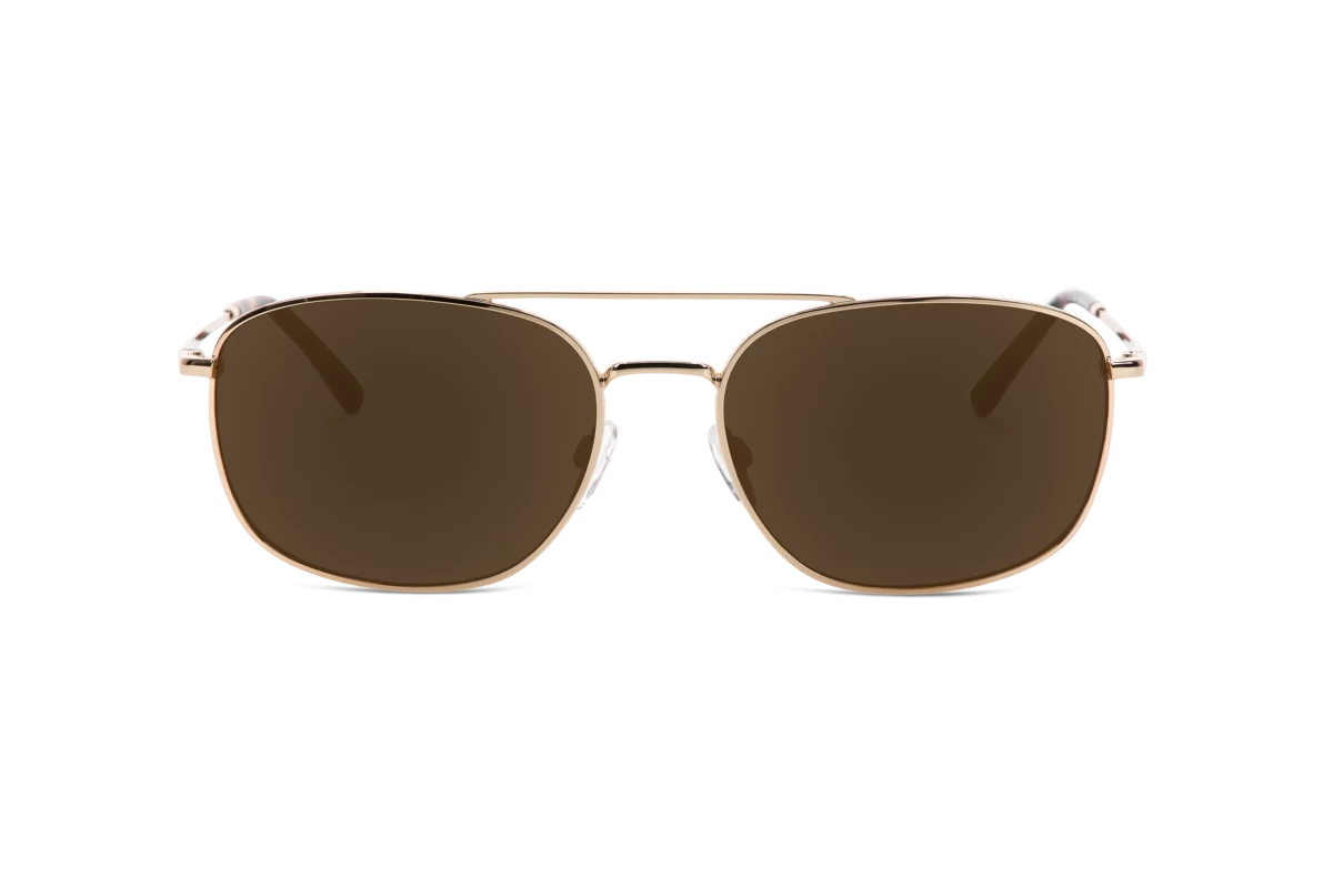 Sol No. 707 Herren Sonnenbrille mit und ohne Sehstärke / Gold / oval