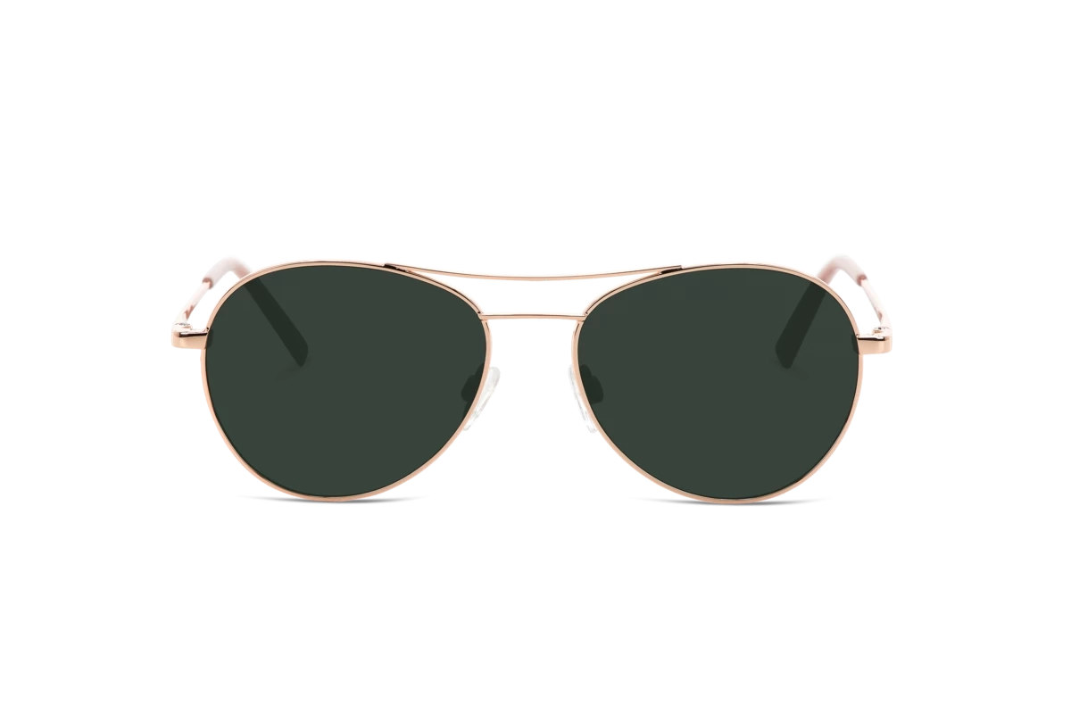 Sol No. 712 Damen Sonnenbrille mit und ohne Sehstärke / Gold / extravagant