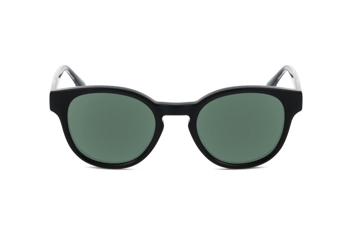 KIND 929 Herren Sonnenbrille mit und ohne Sehstärke / Schwarz / oval