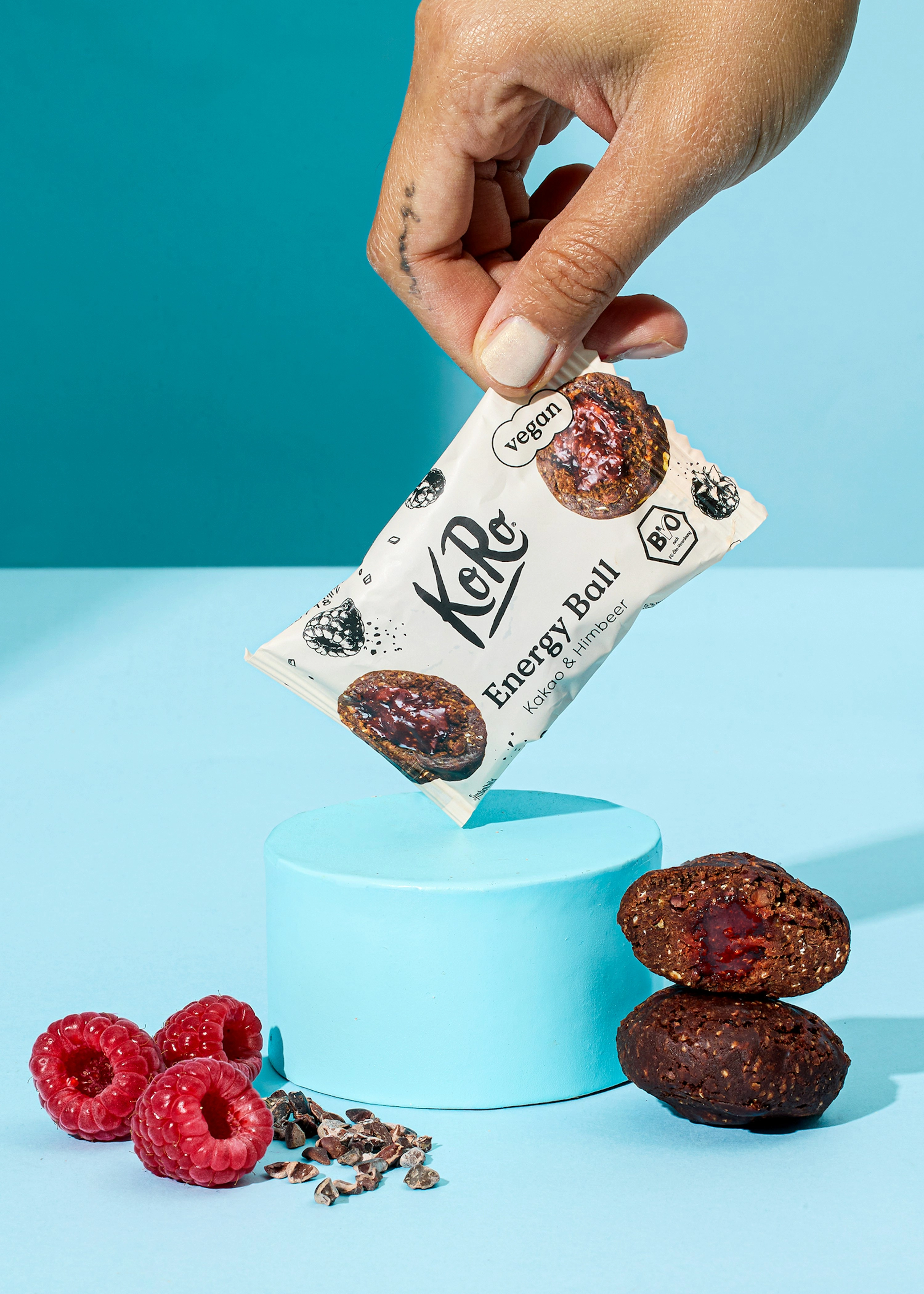 Bio Energy Ball Kakao und Himbeerfüllung 30 g