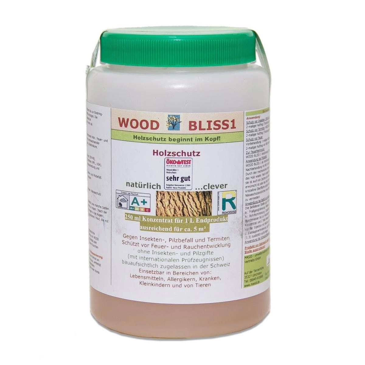 Wood Bliss1 Holzschutz-Konzentrat  - 0,25 Liter