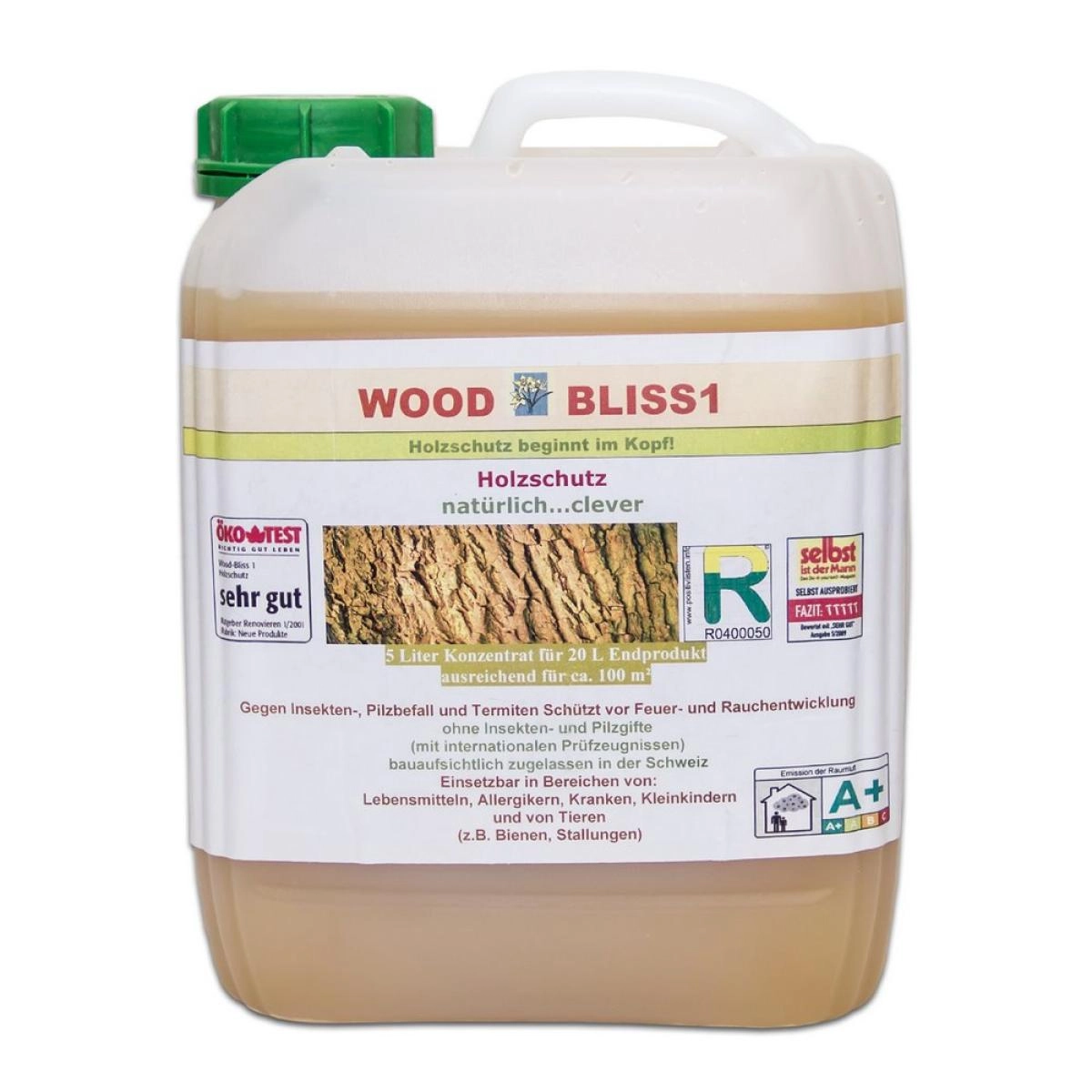 Wood Bliss1 Holzschutz-Konzentrat - 5 Liter 