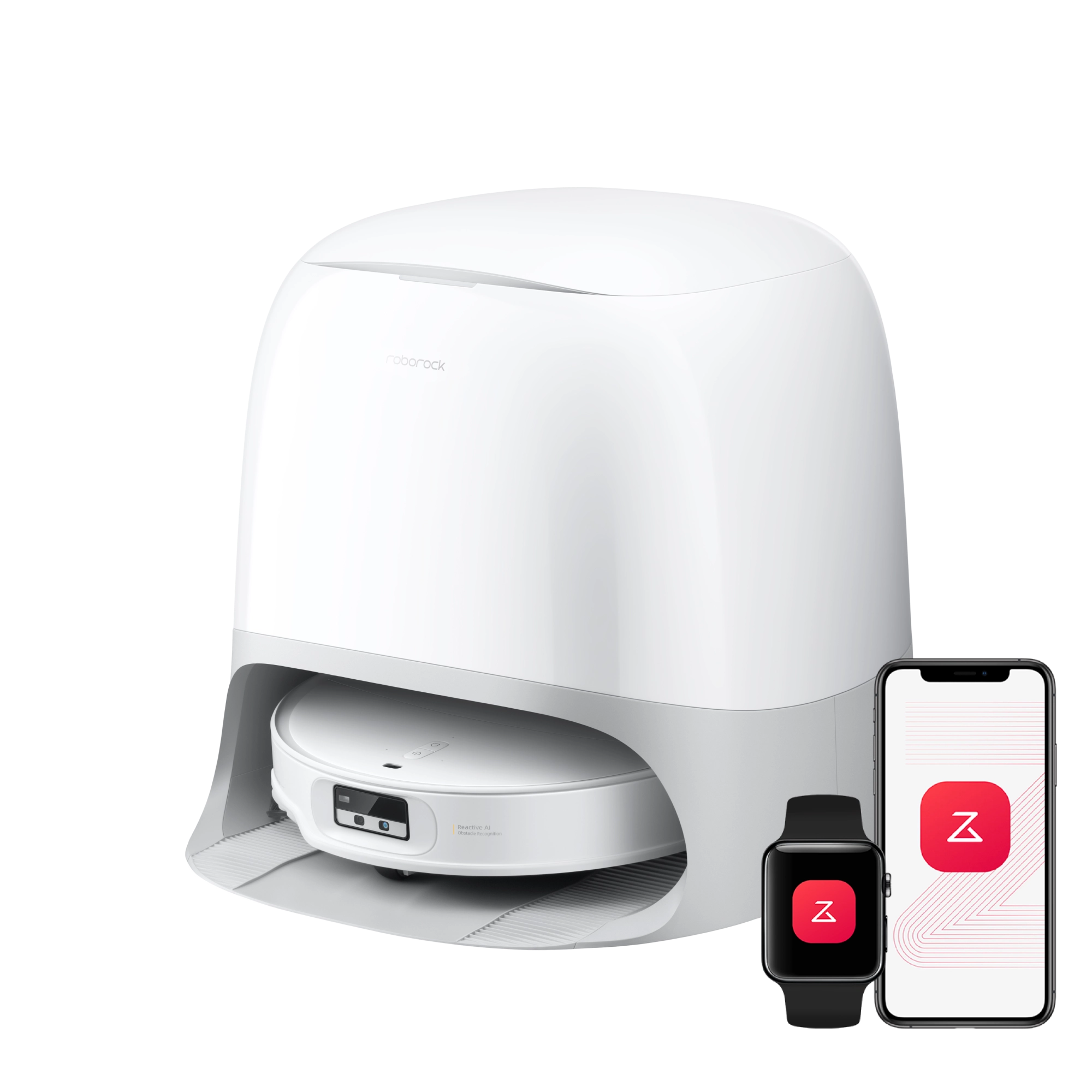 Roborock Qrevo CurvX Saugroboter mit Multifunktions-Dockingstation 3.0