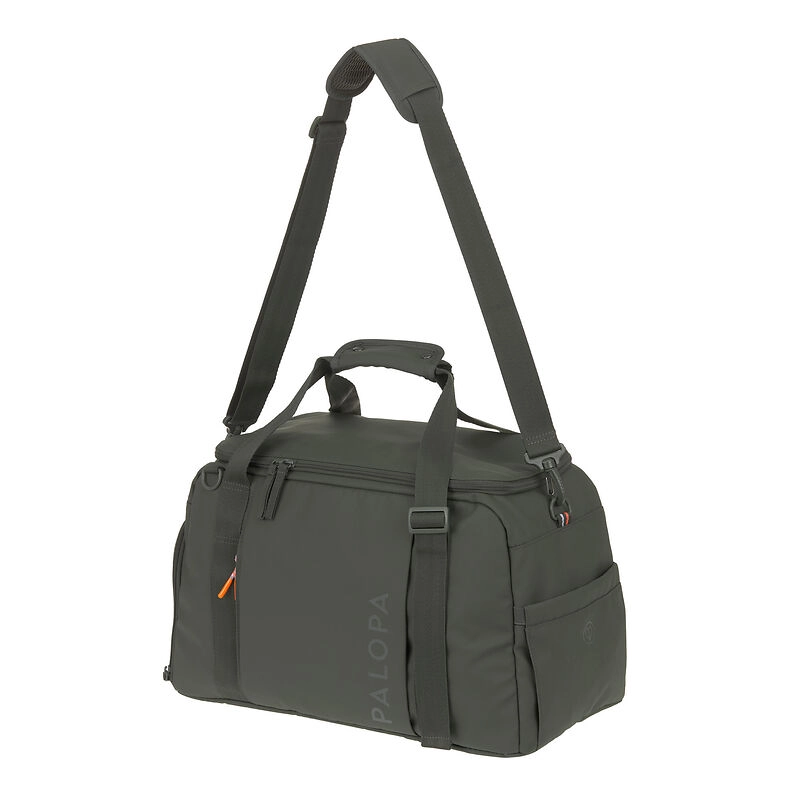 Palopa Weekender Tokano in Dark Olive  Oliv Welpentasche | Reisetasche | Hundebett für unterwegs | Minileine für Sicherheit | bis 8 kg | stabiler Bode