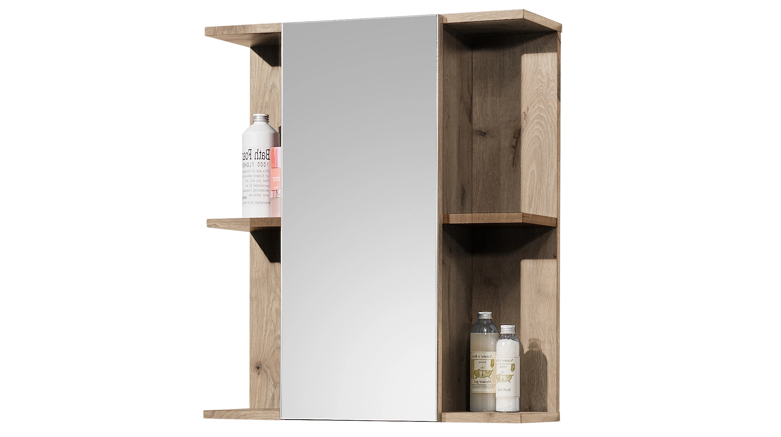 Spiegelschrank mit 1 Spiegeltür Viking Oak 60 cm - VISTA