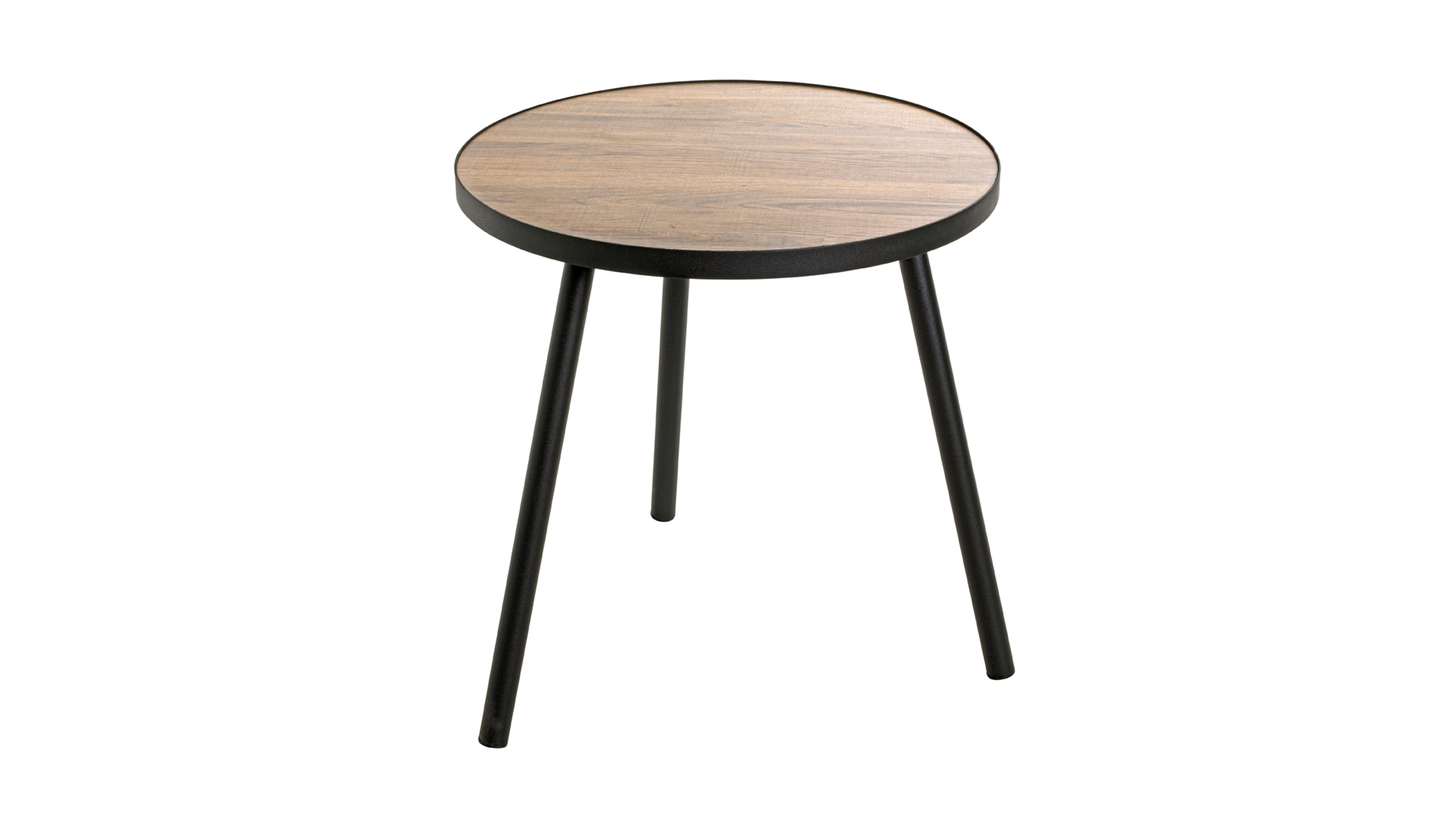 Beistelltisch Eiche rund 52 x 50 cm - GENUA