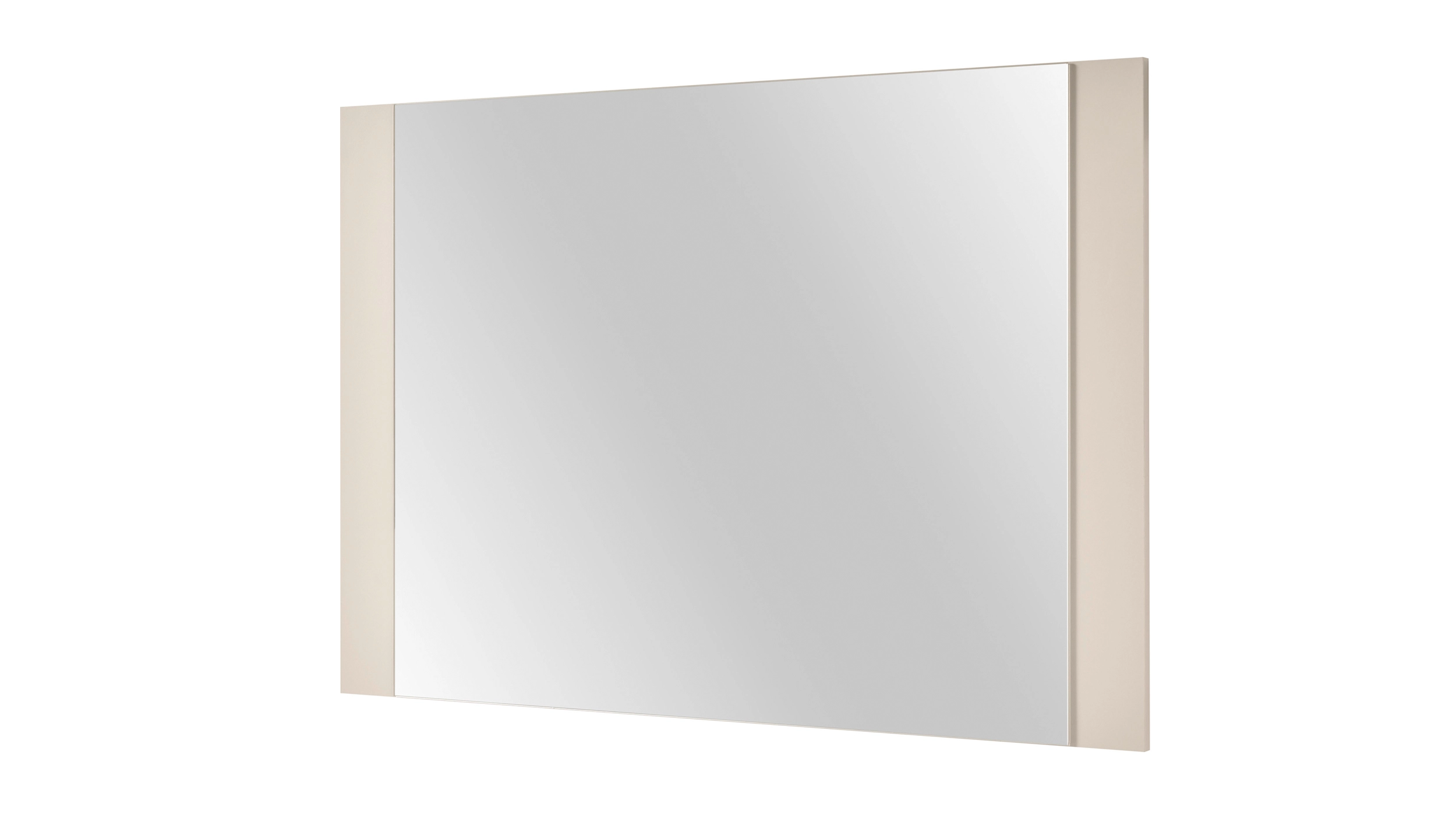 Wandspiegel beige 100 x 70 cm - LITUMO