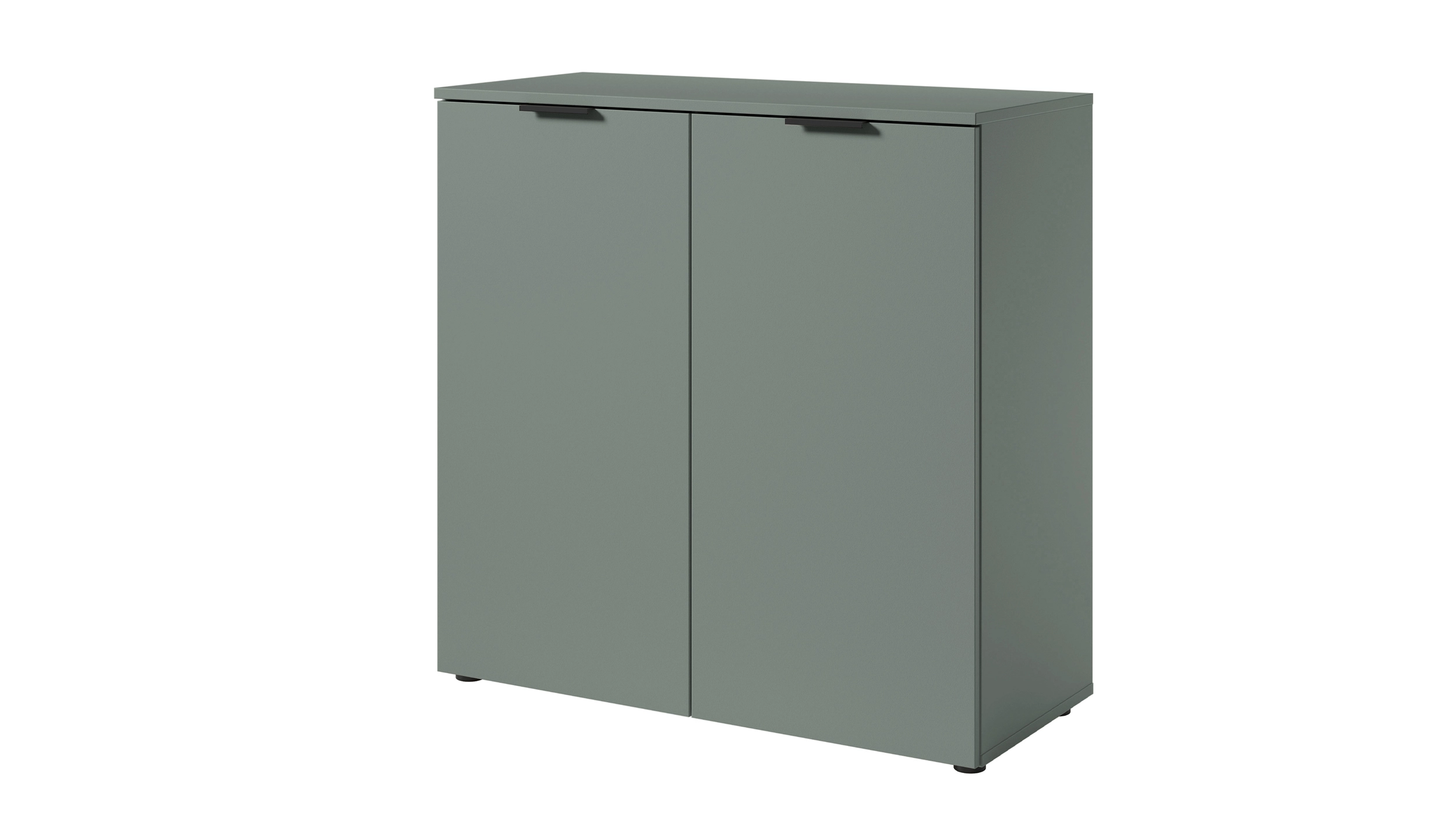 Kommode grün 90 x 40 cm - 2-türig - LINZ