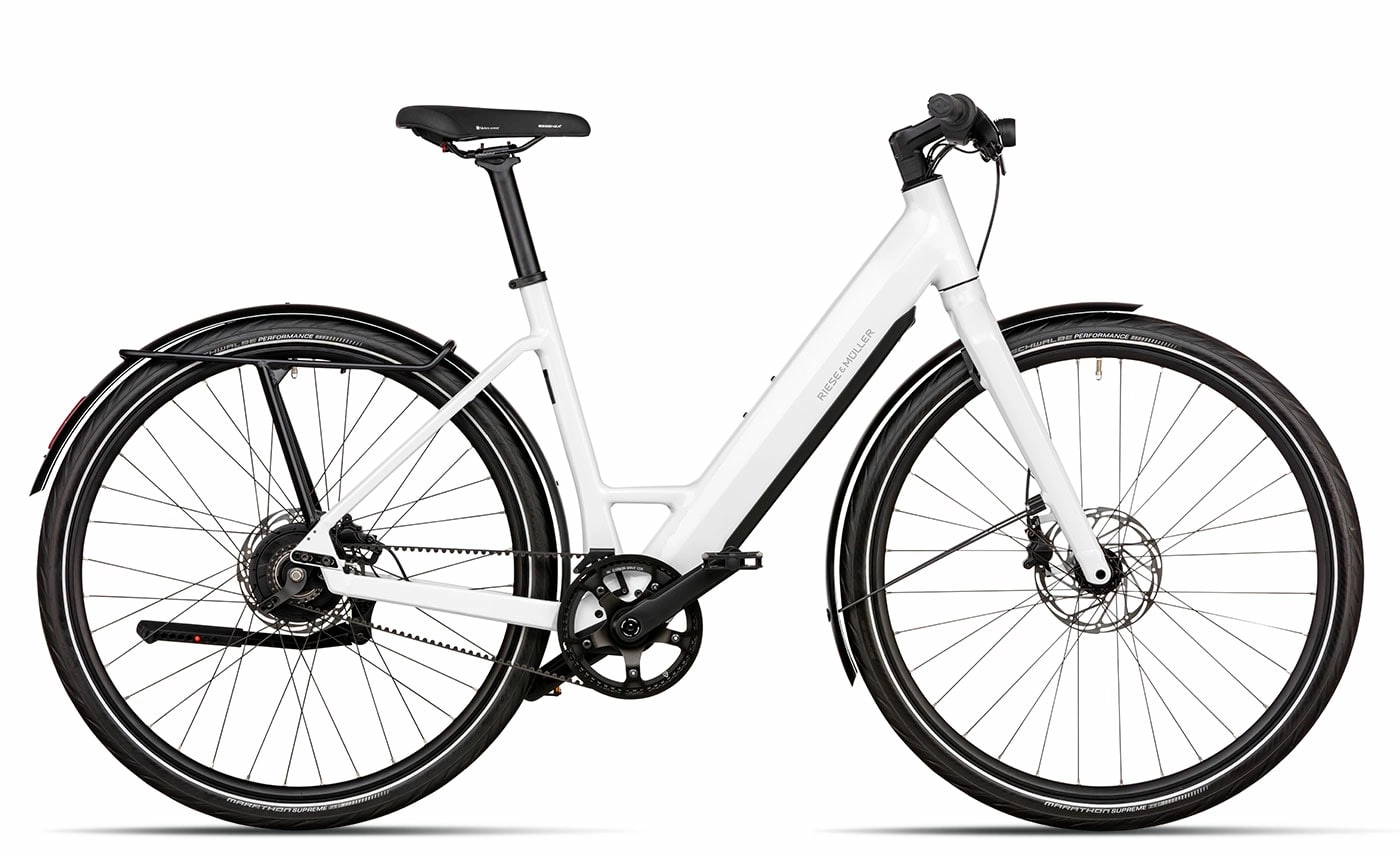 Riese und Müller UBN Six vario - 28 Zoll 430Wh Enviolo Wave - pure white