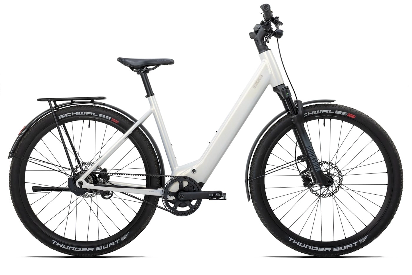 Coboc Skye Step Belt Di2 - 28 Zoll 400Wh 11N Wave - Ivory gloss