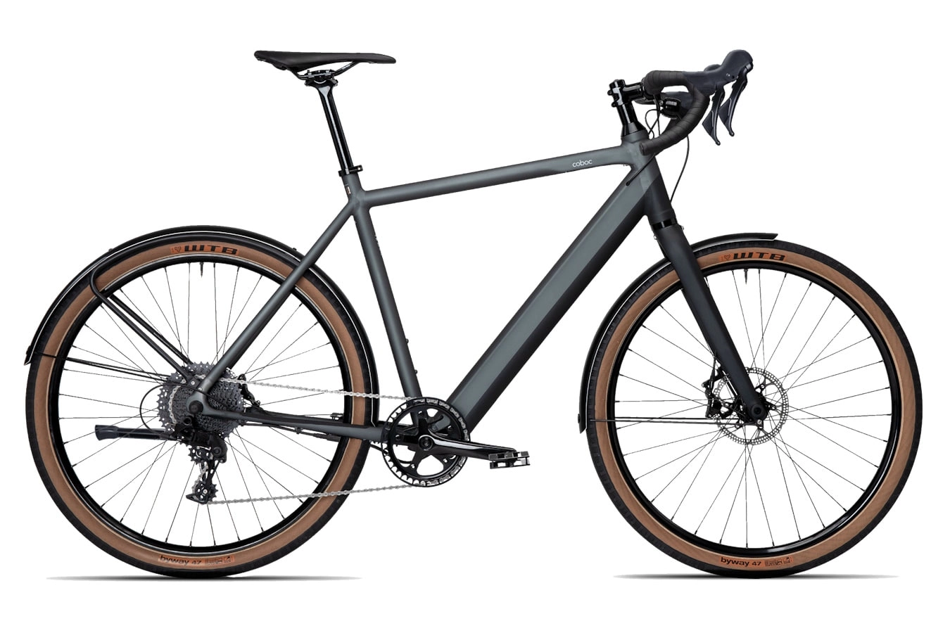 Coboc Torino Tour - 27.5 Zoll 360Wh 11K Diamant - Giro Grey Atlas Black Matt