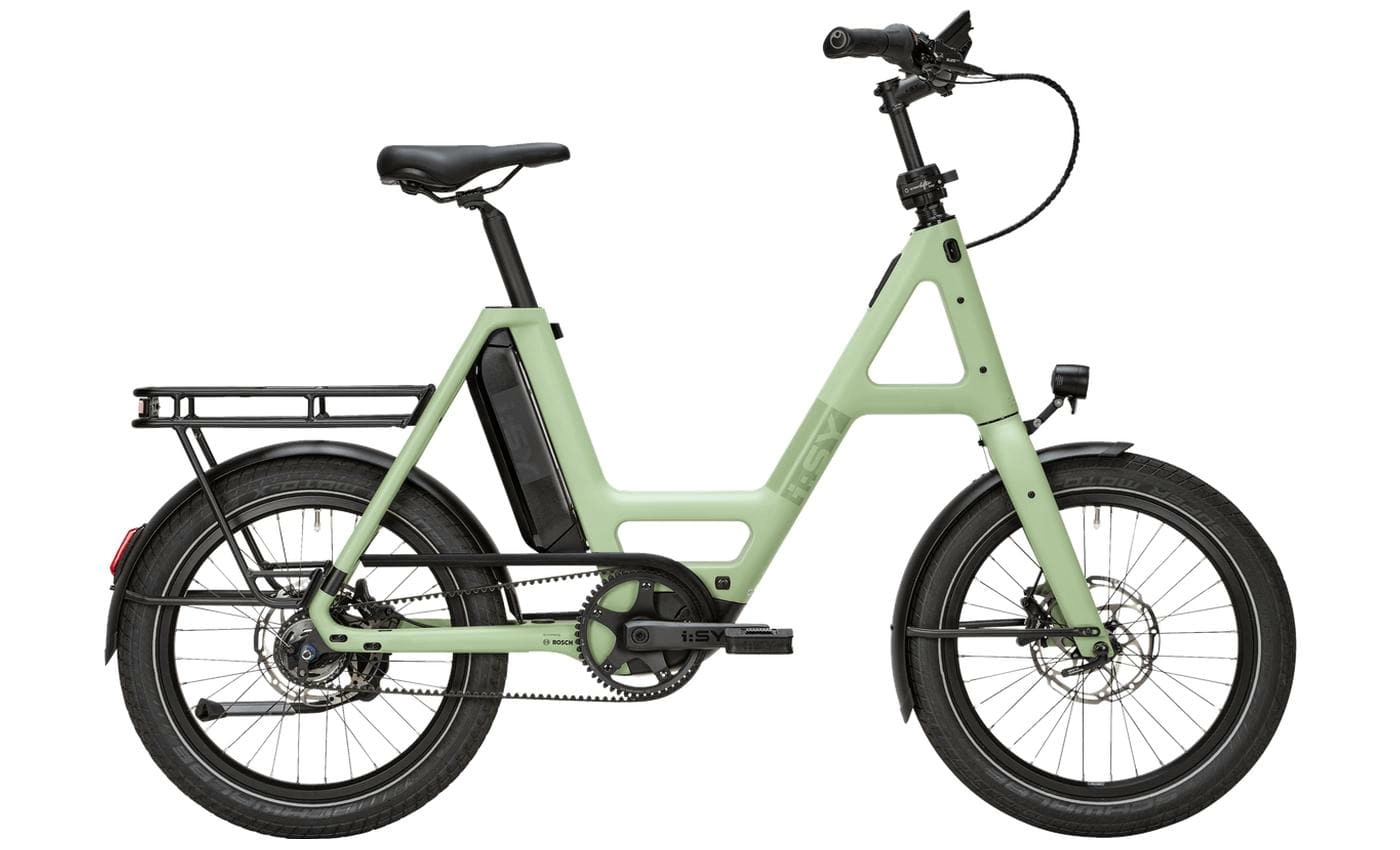 i:SY Skyfly E5 ZR F CX - 20 Zoll 545Wh 5N Kompakt - Light Green