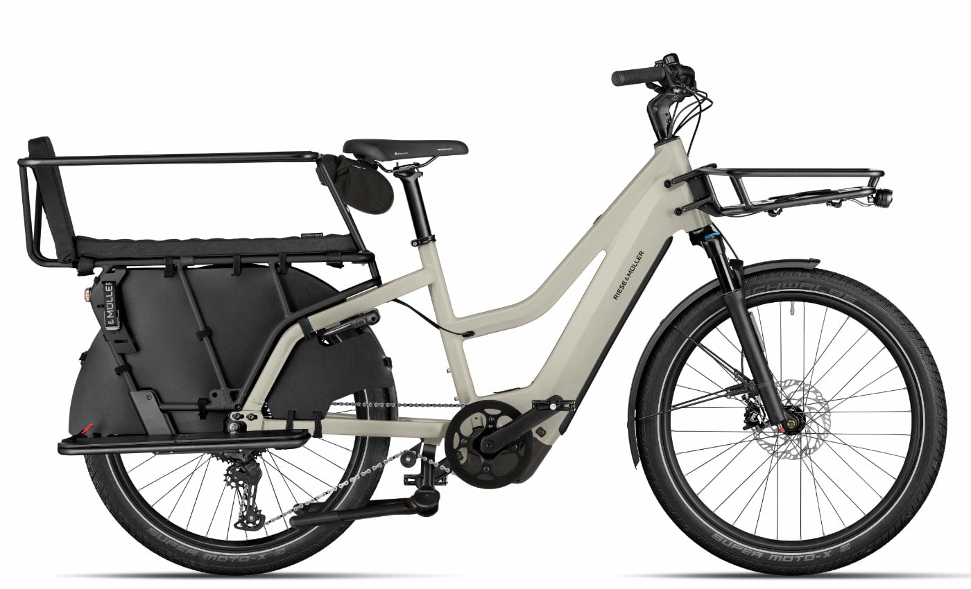 Riese & Müller Multicharger3 Mixte FAMILY - 26 Zoll 625Wh 10K Trapez - desert/black matt