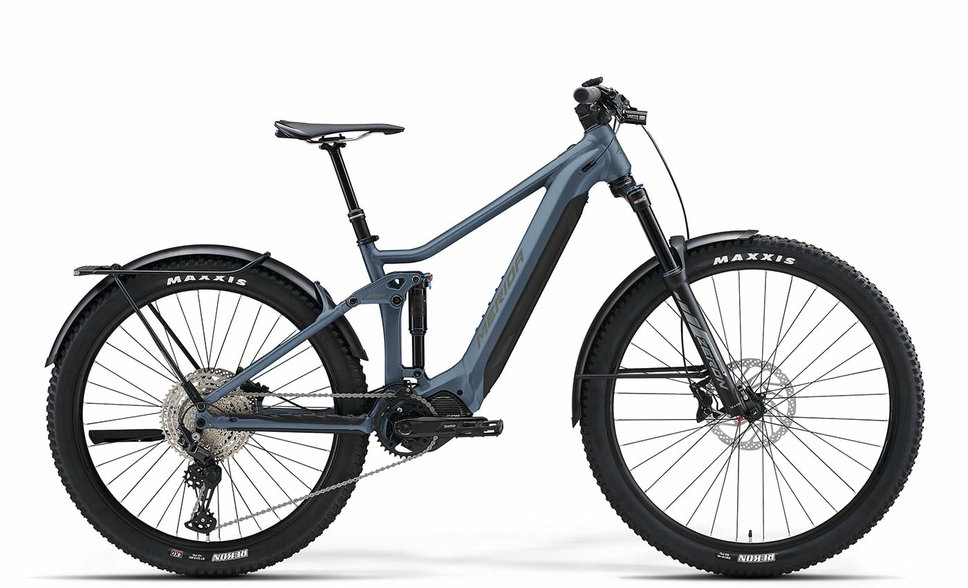 Merida eONE-FORTY 675 EQ - 27,5/ 29 Zoll 750Wh 11K Fully - silk steel blue