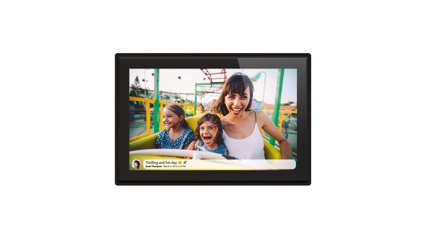 BRAUN Digitaler Bilderrahmen, DigiFrame 1019 WiFi, schwarz