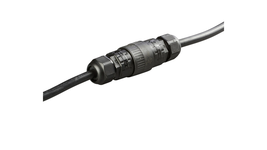 Heidemann ISO FLEX Kabelverbinder, steckbarem Kupplungsstecker, 3-polig, IP68