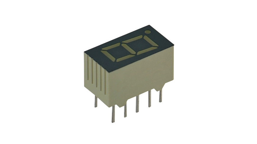 Kingbright 7-Segment-Anzeige SA36-11YWA gelb, 9 mm