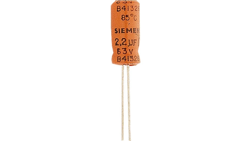 Elektrolytkondensator 220 μF, 16 V, RM 2,5 mm, radial
