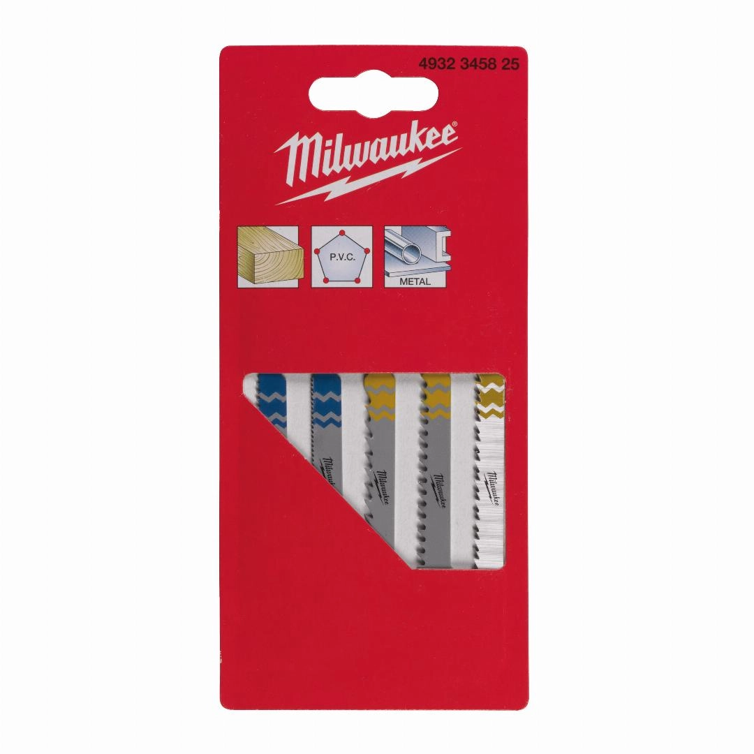 Milwaukee Stichsägeblatt Set (5-teilig)