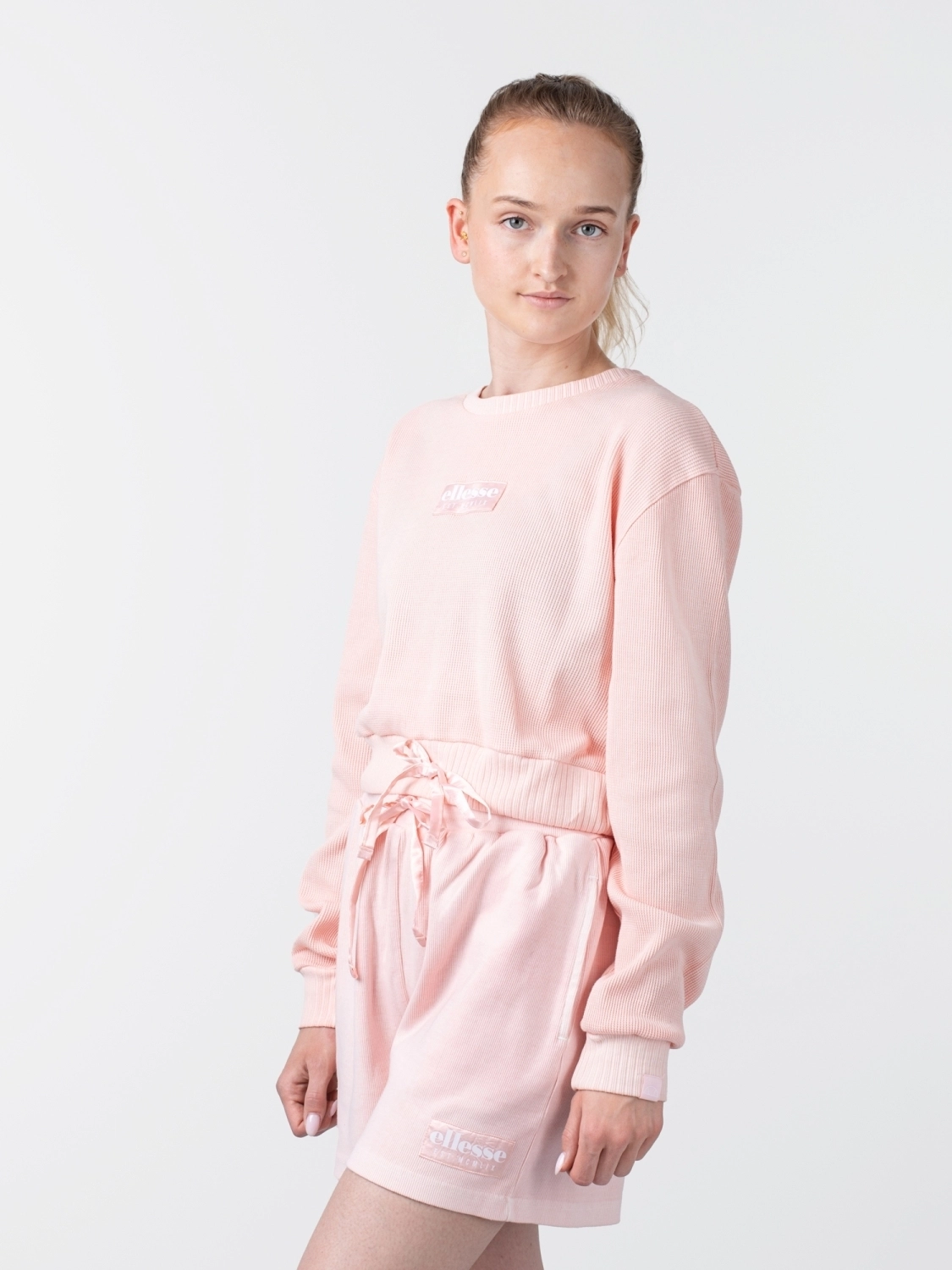 Ellesse Lusso Crop Sweatshirt