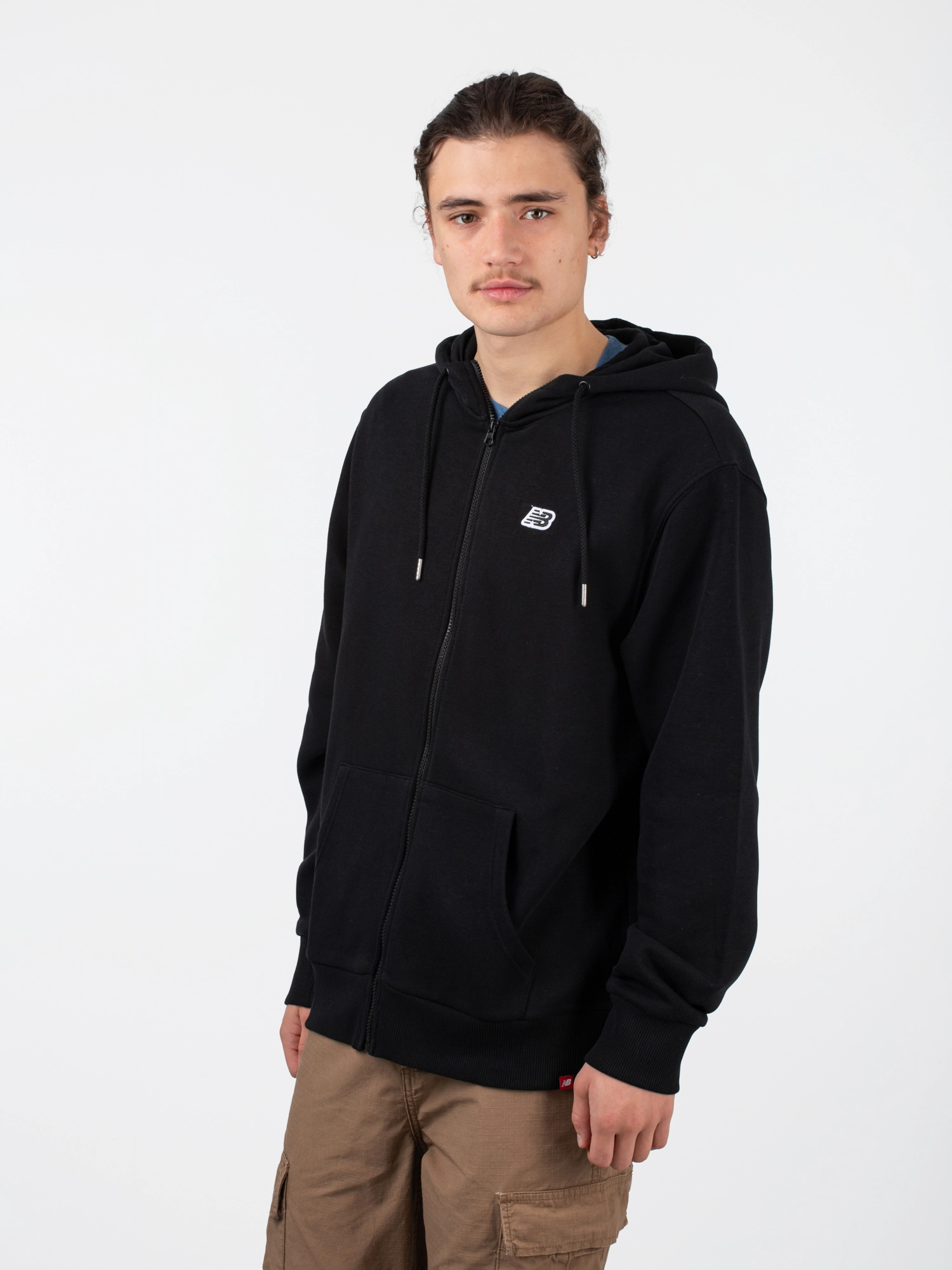 New Balance Small Logo Zip Hoodie
