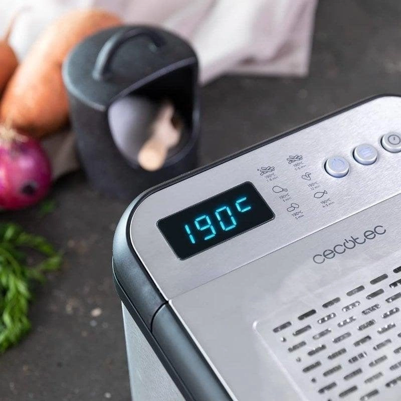 Fritteuse Cecotec Cleanfry Luxury 3000 3.2L 2400W mit OilCleaner und 5 Programmen