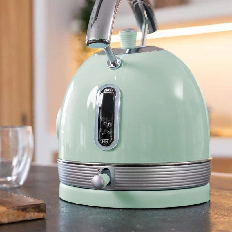 Wasserkocher Cecotec ThermoSense 420 Vintage Light Green 1,8L 2200W Edelstahl Temperaturanzeige