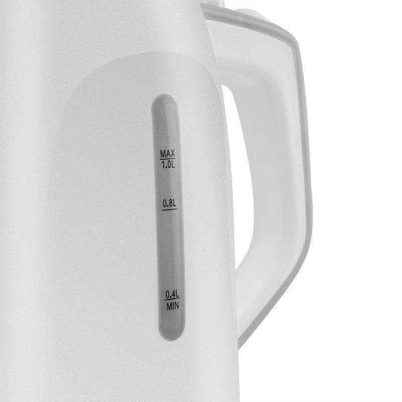Wasserkocher Orbegozo KT 5011 1L 1100W BPA-frei Weiß 360°-Basis