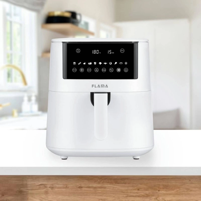 Flama 681FL Heißluftfritteuse 7L 1650W Weiß