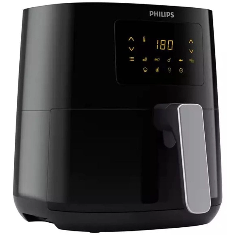 Philips 3000 series HD9252/70 Fritteuse Einzelbild 4,1 l Eigenständig 1400 W Heißluftfritteuse Schwarz, Silber (HD9252_70)