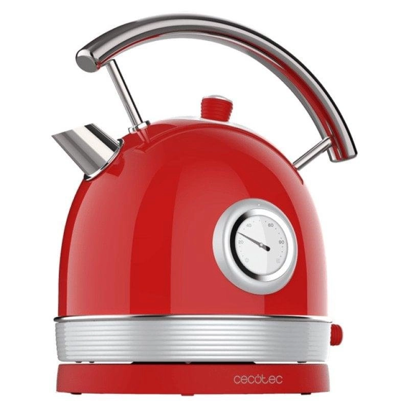 Wasserkocher Cecotec Thermosense 420 Vintage Light Red 1,8L 2200W Edelstahl
