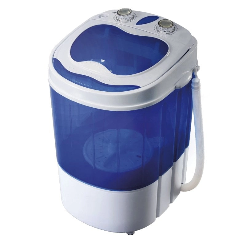 Briebe WM1111 Mini tragbare Zentrifugalwaschmaschine 3 kg Weiß/Blau
