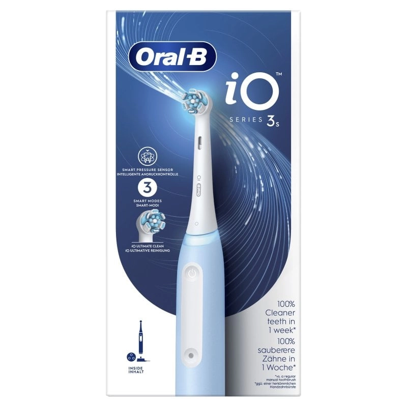 Oral-B iO 3 Elektrische Zahnbürste Blau
