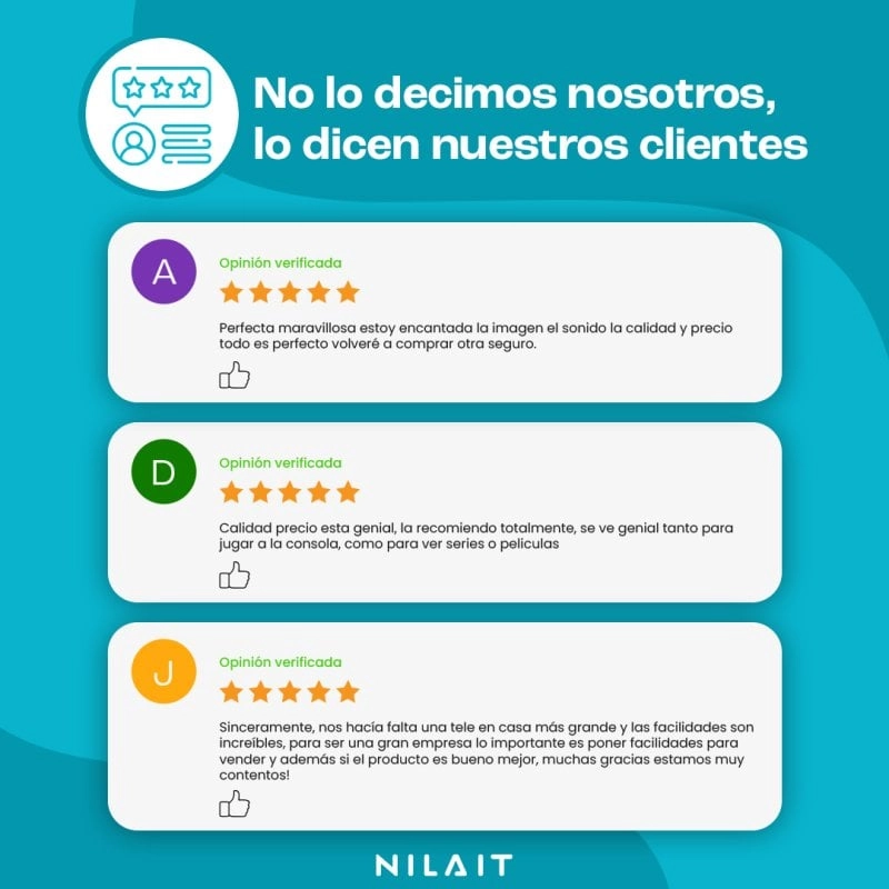 Nilait Luxe 70UC8003S 70" QLED UHD 4K Smart TV