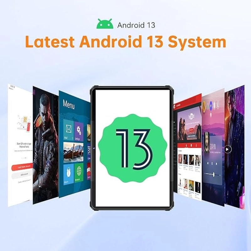 Oukitel RT5 2023 10,1 Zoll 14/256 GB Schwarz